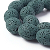 Natural Lava Rock Beads Strands G-F671-03B-14-3
