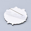 Acrylic Safety Brooches X-JEWB-D006-A07-3