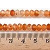 Natural Banded Agate Beads Strands G-D344-A34-03-6