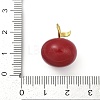 Enamel Plastic Pendants KK-G526-21G-02-3