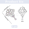 Plastic & Resin Rhinestone Sewing Decorate DIY-WH20032-38S-02-2