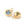 304 Stainless Steel Charms STAS-Z115-01G-03-2