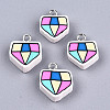 Handmade Polymer Clay Pendants CLAY-T016-77-1