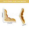 Book Scrapbooking Album Menu Folders Iron Corner Protectors IFIN-FH0001-14-2