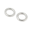 925 Sterling Silver Spring Gate Rings STER-S012-09P-2