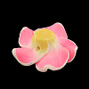 Handmade Polymer Clay 3D Flower Plumeria Beads CLAY-Q192-15mm-11-2