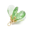 Glass Pendants PALLOY-MZ00741-02-4