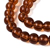 Transparent Glass Beads Strands GLAA-T032-T6mm-M-5