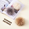 Fluffy Pom Pom Sewing Snap Button Accessories SNAP-TZ0002-B01-21