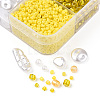DIY 10 Style ABS & Acrylic Beads Jewelry Making Finding Kit DIY-N0012-05I-2