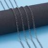 Brass Twisted Chains CHC-Q001-02B-8