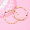 Ion Plating(IP) 304 Stainless Steel Hoop Earrings EJEW-N0016-11G-F-2
