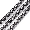 304 Stainless Steel Byzantine Chains CHS-K010-03B-BP-1