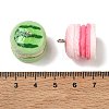 Opaque Resin Imitation Dessert Pendants RE-CBAB589-02A-3