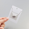 Plastic Necklace Chain Adhesive Pouch for Necklace Display Cards AJEW-P088-01A-3