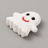 Ghost Food Grade Silicone Beads SIL-WH0002-77A-2