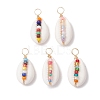 Natural Shell Pendants PALLOY-JF02693-1
