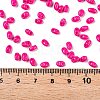 Baking Paint Glass Seed Beads SEED-T006-03R-4