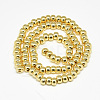 Electroplate Non-magnetic Synthetic Hematite Beads Strands G-Q465-38G-2