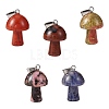 Natural Gemstone Pendants G-SZ0001-90-1