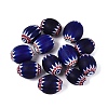 Handmade Millefiori Glass Barrel Beads LS-LA-N002-19C-1