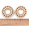 Wood Crystal Ball Display Bases WOOD-A023-01B-3