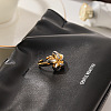 304 Stainless Steel Cuff Open Rings WGA8D5B-01-4