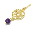 Round Resin Dowsing Pendulum Big Pendants G-C117-01G-07-3