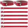 Cowhide Leather Adjustable Add-A-Bag Luggage Straps AJEW-WH0007-11C-1