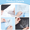 Butterfly Glass Hotfix Rhinestone FIND-WH0420-123-3