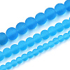 Transparent Glass Beads Strands GLAA-T032-T8mm-MD06-4