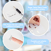 8 Sheets 4 Styles PVC Waterproof Self-Adhesive Sticker STIC-OC0001-13B-4