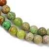 Dyed Natural Regalite/Imperial Jasper/Sea Sediment Jasper Beads Strands G-B124-C04-06-2