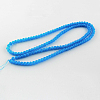 Imitation Jade Glass Beads Strands DGLA-S076-8mm-18-2
