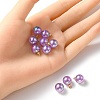 10Pcs UV Plating Acrylic Pendants FIND-YW0002-05A-4