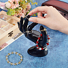 Plastic Mannequin Hand Jewelry Display Holder Stands RDIS-WH0009-013A-3