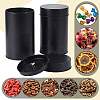 16Pcs Tinplate Tea Sealed Storage Boxes with Lid CON-WA0001-29-5