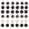 120Pcs 6 Style Natural & Synthetic Gemstone Round Beads Sets G-CJ0001-46-3