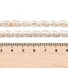 Natural Cultured Freshwater Pearl Beads Strands PEAR-I007-01B-03B-5