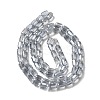 Electroplate Glass Beads Strands EGLA-D031-01-28-2
