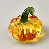 Glass Pumpkin Display Decorations DJEW-WH0043-71D-01-1