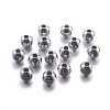 Tarnish Resistant 201 Stainless Steel Beads STAS-G162-01P-3mm-1