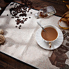 Coffee Theme Cotton and Linen Cup Mats AJEW-WH0201-020-6