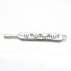 Tibetan Style Alloy Big Pendants TIBE-S323-039AS-RS-2