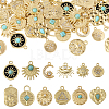  48Pcs 12 Style Alloy Pendants FIND-TA0002-73-1