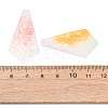 Dyed Natural Quartz Carved Pendants GG-CBA0022-02-3
