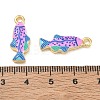 Printed Brass Pendants KK-CBAF9BC-19G-4