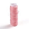 Waxed Polyester Cord YC-WH0007-03B-M-3