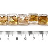 Handmade Gold Foil and Silver Foil Lampwork Beads FOIL-C001-01A-05-4