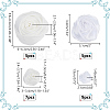 26Pcs 4 Style Satin Cloth Ornament Accessories FIND-WR0011-22A-2